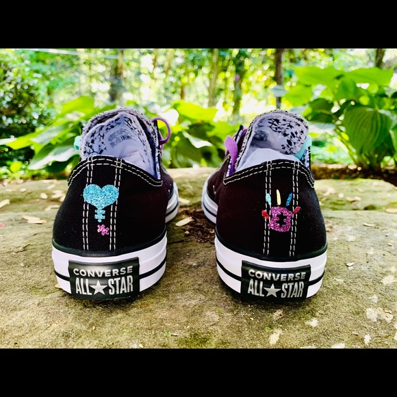 Autism Converse All Star Superwoman Ladies Shoe - Picture 2 of 6